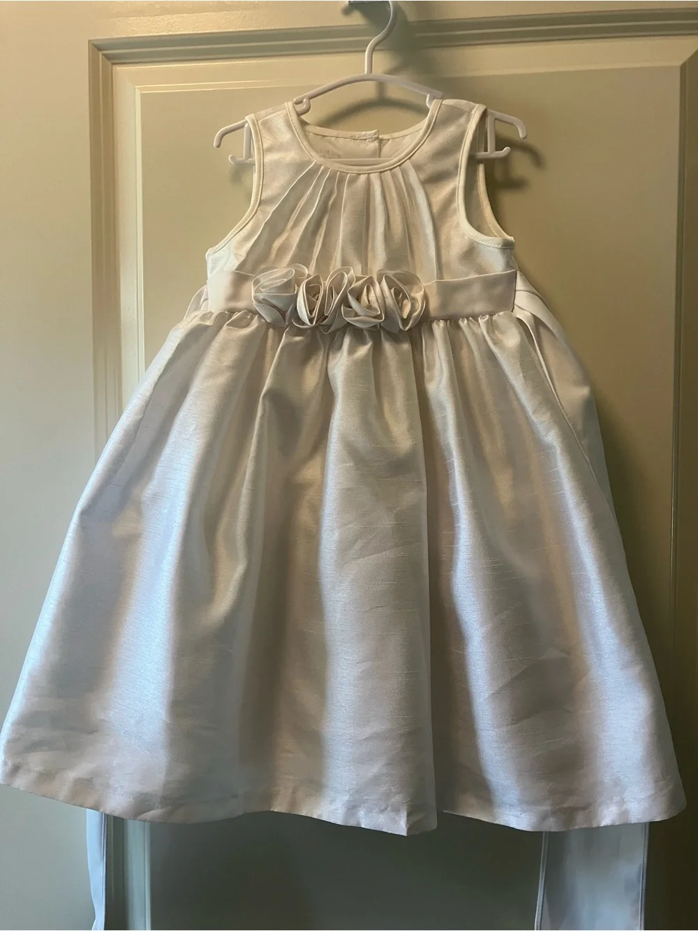 Special Occasion Formal White Marmellata Toddler Dress